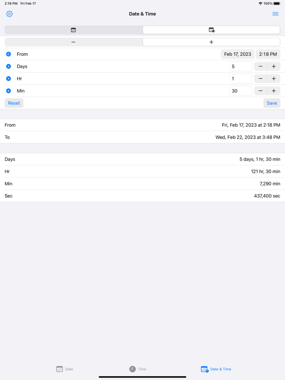 Date Time Calculator Counter App Price Drops