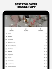 followmeter for instagram iPad Captures Décran 1