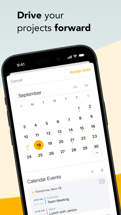 Agenda: Notes meets Calendar Screenshot