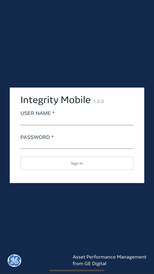 GE Integrity Mobile - 1.4.1 - (iOS)