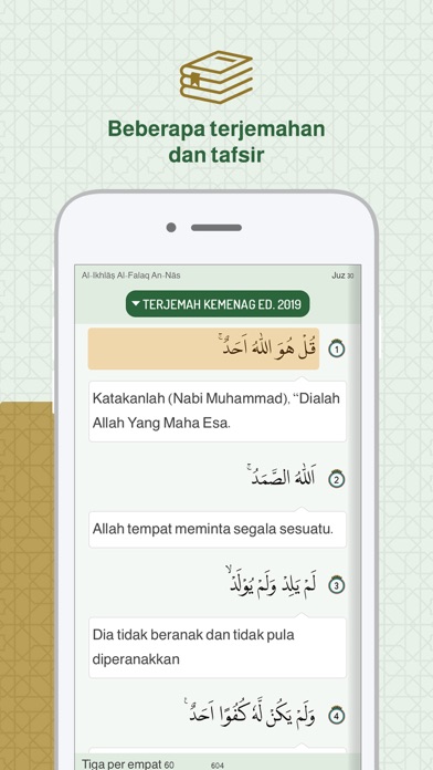 Quran Indonesia Kemenag koran Screenshot
