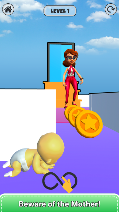 Find Baby 3D - Rainbow Prank Screenshot