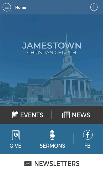 Jamestown Christian Church Screenshot