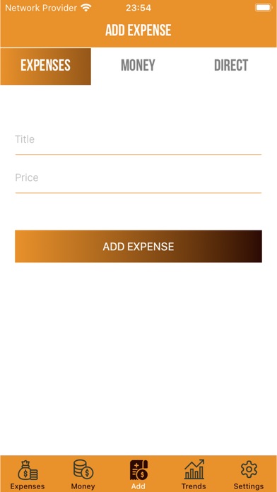 Expense Organizer Screenshot