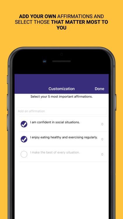 Mind Over Matter Affirmations