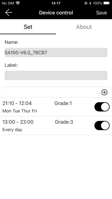 App screenshot