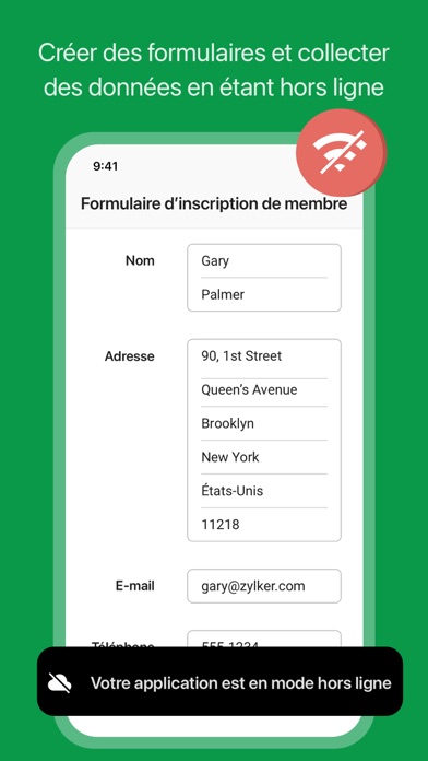 Screenshot #2 pour Form Builder - Zoho Forms