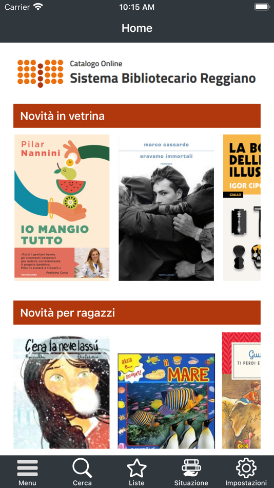 Sistema Bibliotecario Reggiano - 4.310.0 - (iOS)