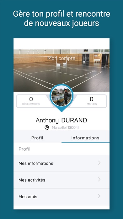 C'Chartres Squash Badminton Screenshot