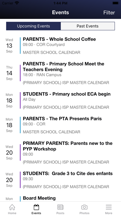 International School of Paris Screenshot