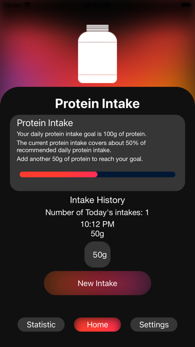ProteinCounter Screenshot