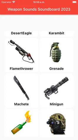 Game screenshot Weapon Sounds Soundboard 2023 apk