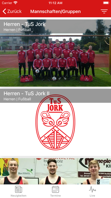 TuS Jork Screenshot 2 - AppWisp.com TuS Jork Screenshot 2 - AppWisp.com