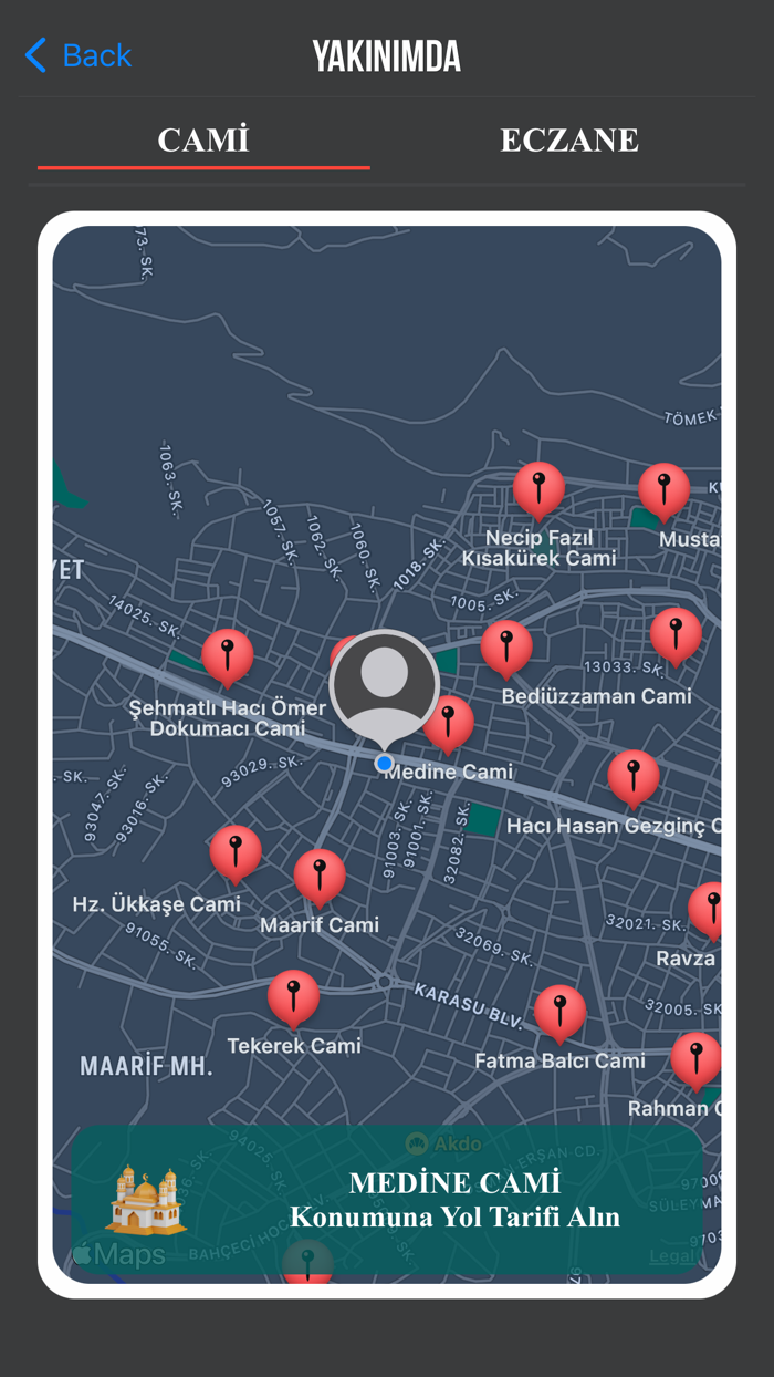 Namaz Vakitleri - Ezan