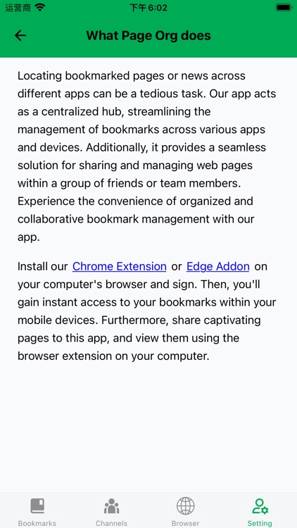 Page Org - manage bookmarks screenshot-9