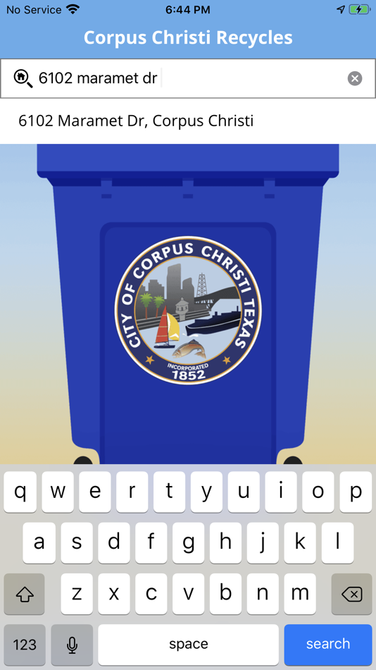 #2. CC Recycles (iOS) Podle: City of Corpus Christi