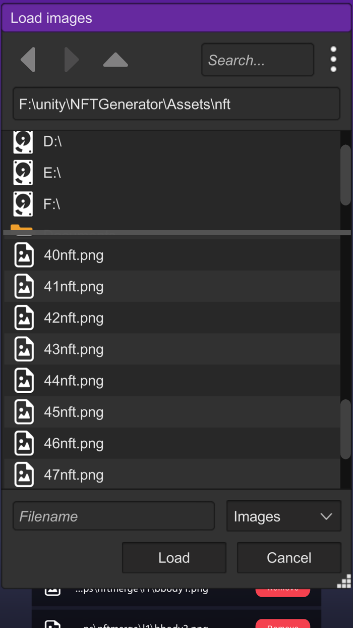 NFT Merge - NFT generator