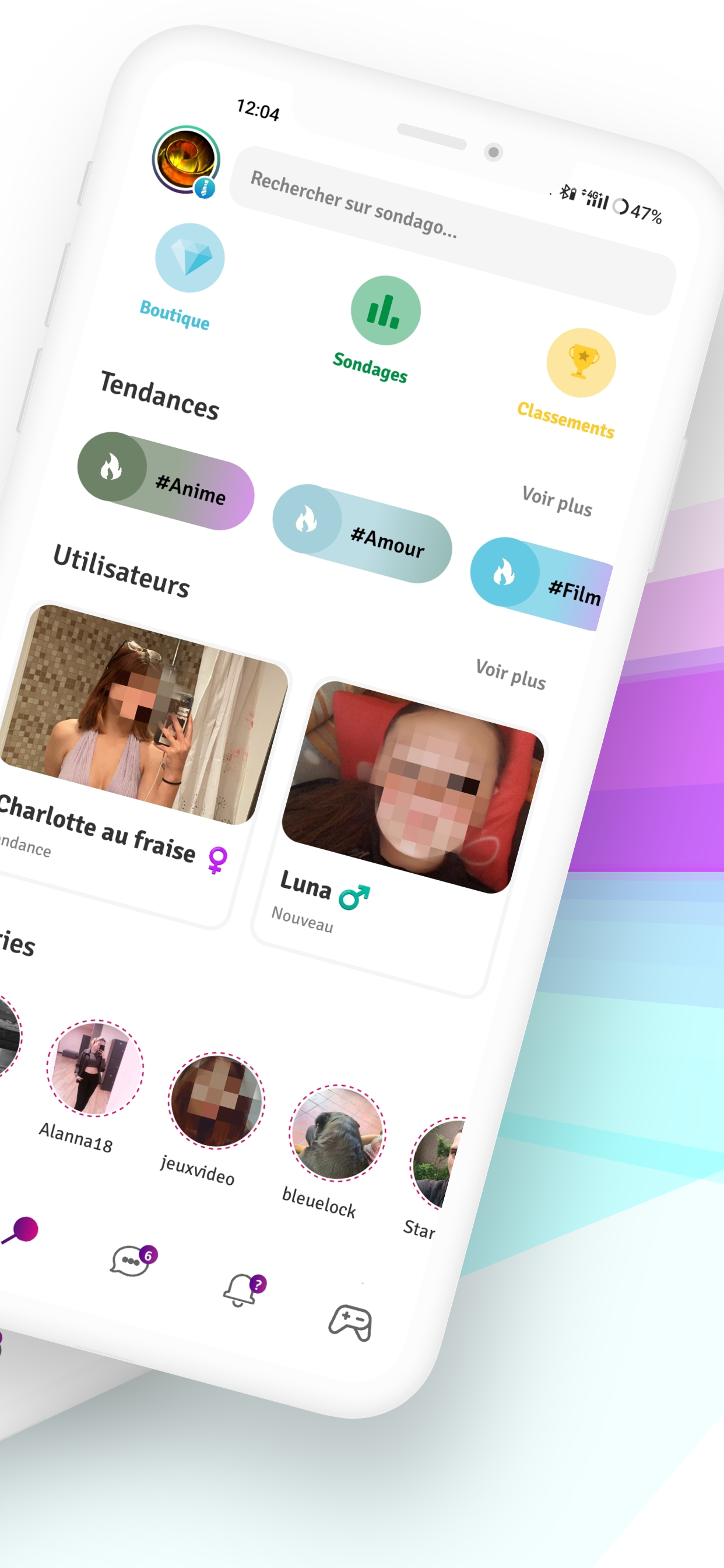 Sondago - Make new friends