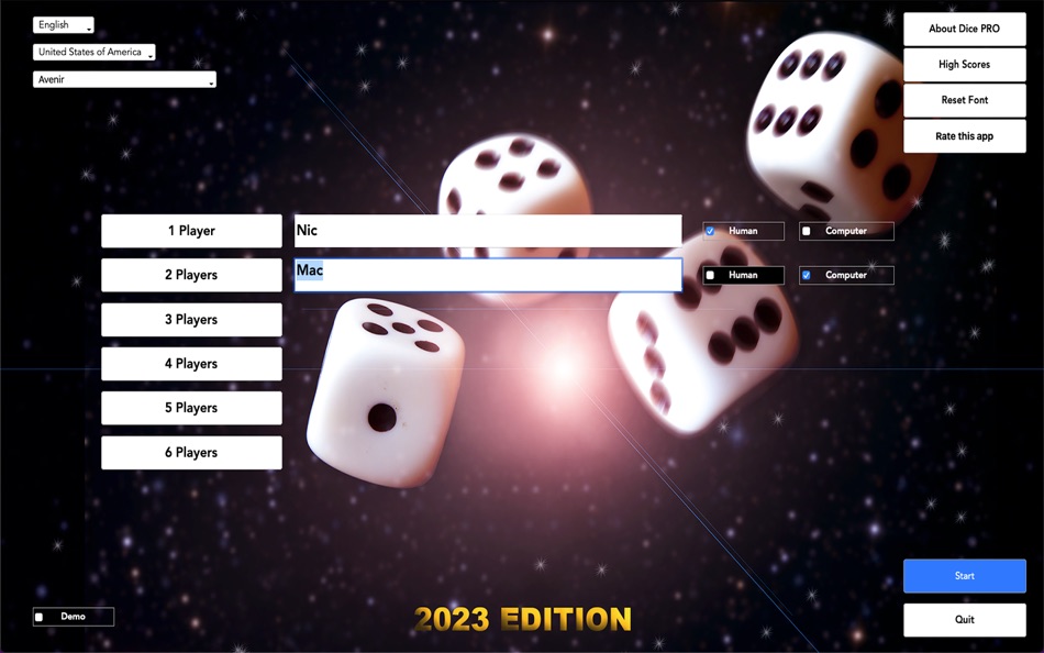 Dice PRO - 2.5 - (macOS)