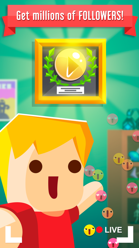 #8. Vlogger Go Viral: Tycoon Tuber (iOS) 来自: TPG TECNOLOGIA DA INFORMACAO LTDA