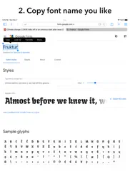 any font for safari ipad capturas de pantalla 4