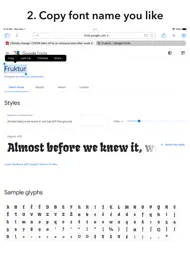 Any Font for Safari ipad bilder 3