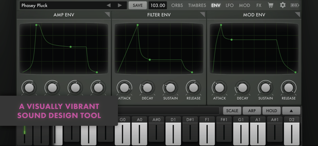 ‎Animoog Z Synthesizer Screenshot