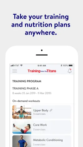 Game screenshot Training With The Titans hack