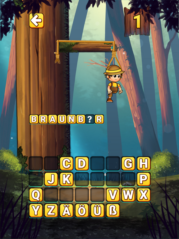 Screenshot #6 pour Galgenmännchen (deutsch)