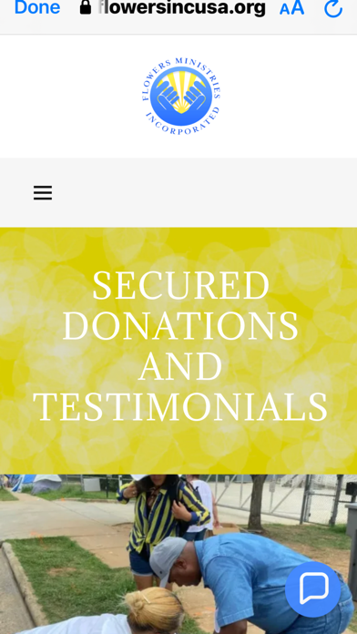 Flowers Ministries, Inc. Screenshot