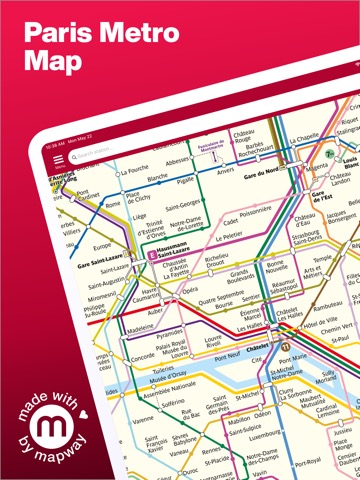 Paris Metro Map and Routesのおすすめ画像1