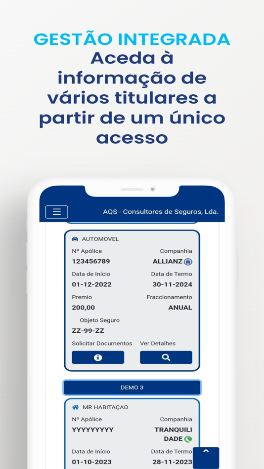 #8. AQS Seguros (iOS) 由: MILENIA - INFORMATICA E SERVICOS, LDA.