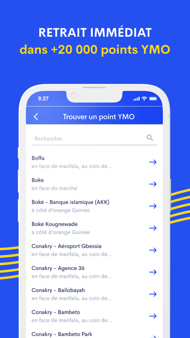 YMO - Transfert d'argent Screenshot