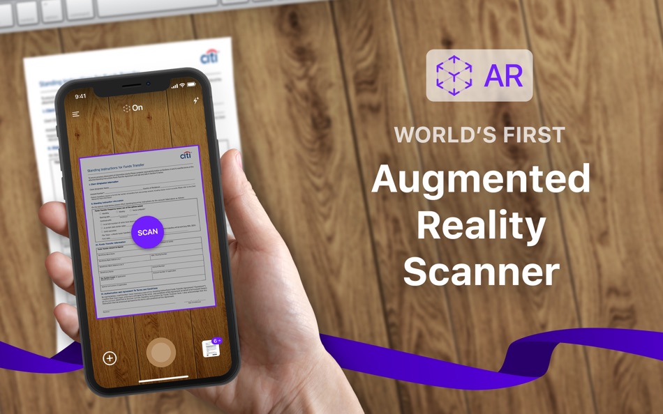 #2. Scan AR - Tiny PDF Scanner App (macOS) Przez: AMPLIFY VENTURES