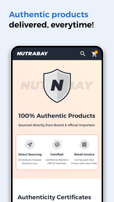 Nutrabay: Shop Supplements Screenshot