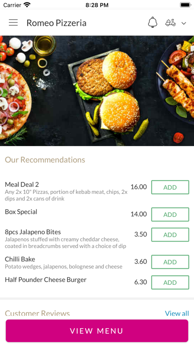 Romeo Pizzeria Hartlepool Screenshot