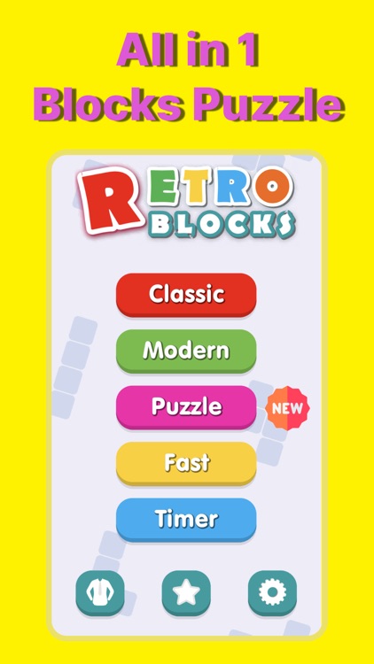 Retro Blocks Puzzle : Peconi screenshot-0