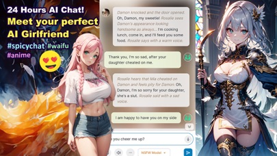 AI Girlfriend Chat Art Create Screenshot