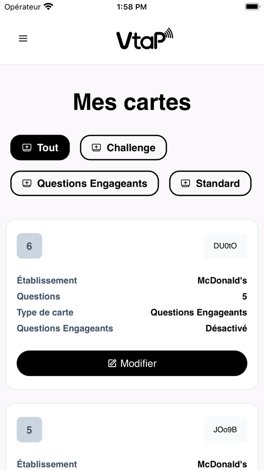 #3. vTap (iOS) 由: Lamine Bessaih