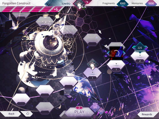 Arcaea iPad screenshot 5 - Games app