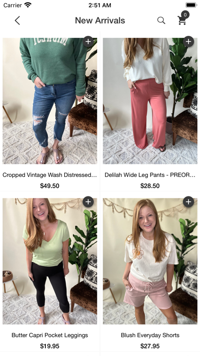 Wild & Precious Boutique Screenshot