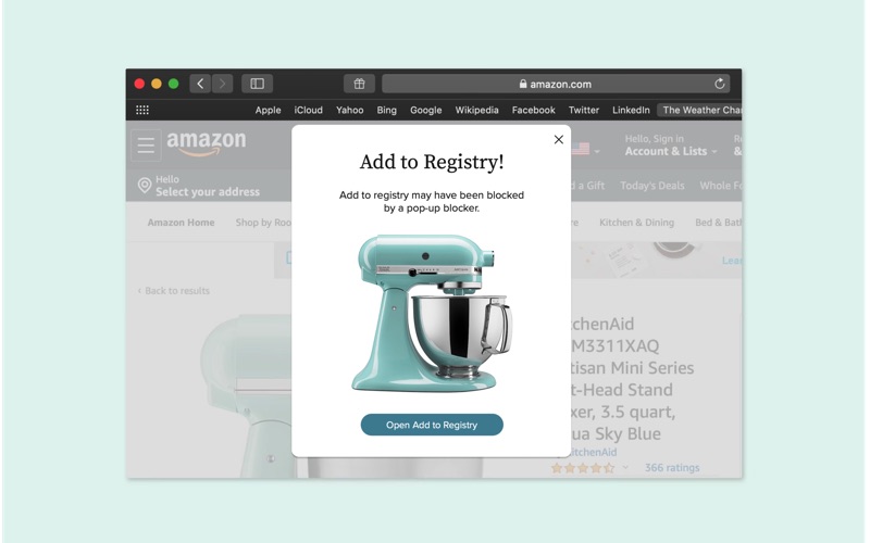 Screenshot #3 pour Add to MyRegistry.com Button