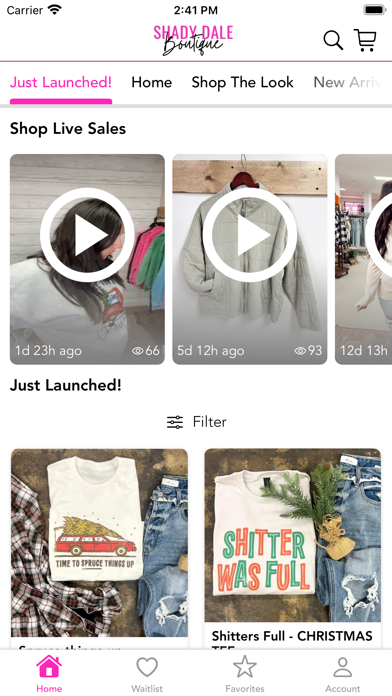 Shady Dale Chic Boutique Screenshot