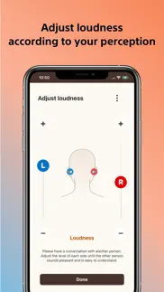 sony | hearing control iphone screenshot 4