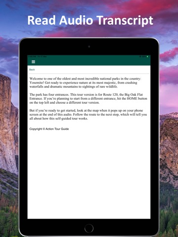 Yosemite NP Audio Tour Guideのおすすめ画像7