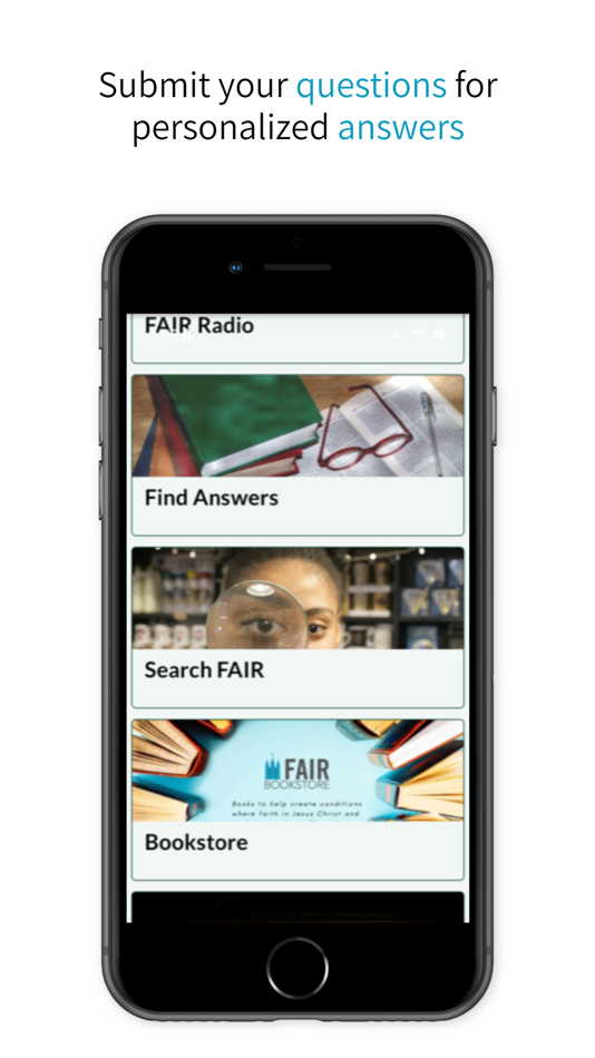 #3. Faithful Answers (iOS) 来自: Foundation For Apologetic Information and Research