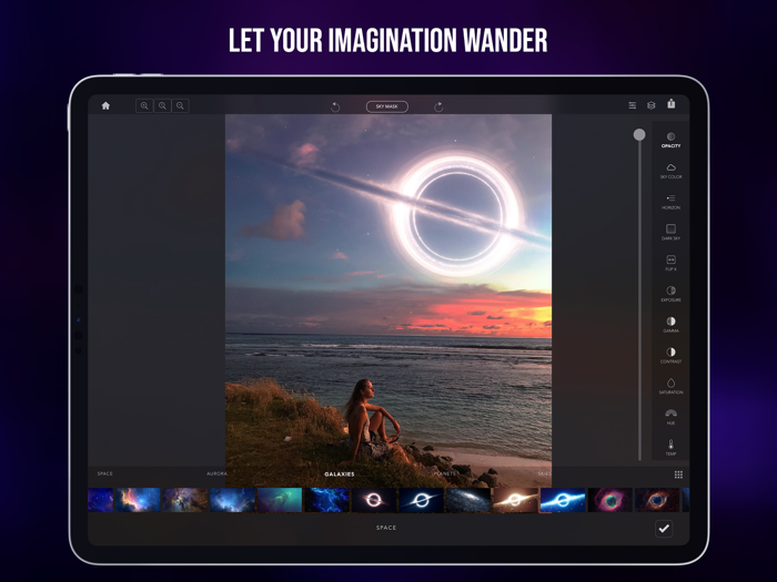Infinite Space Photo Editor