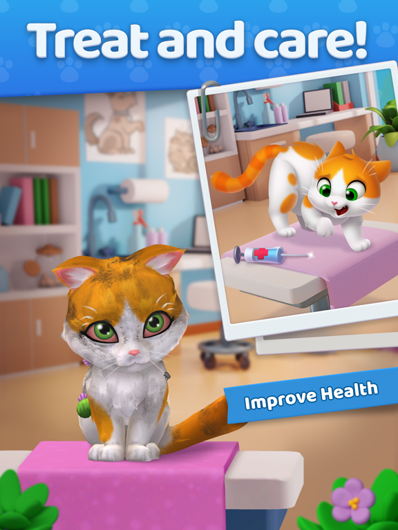 Paw Match - Puzzle Game iPad screenshot 1 - Games app