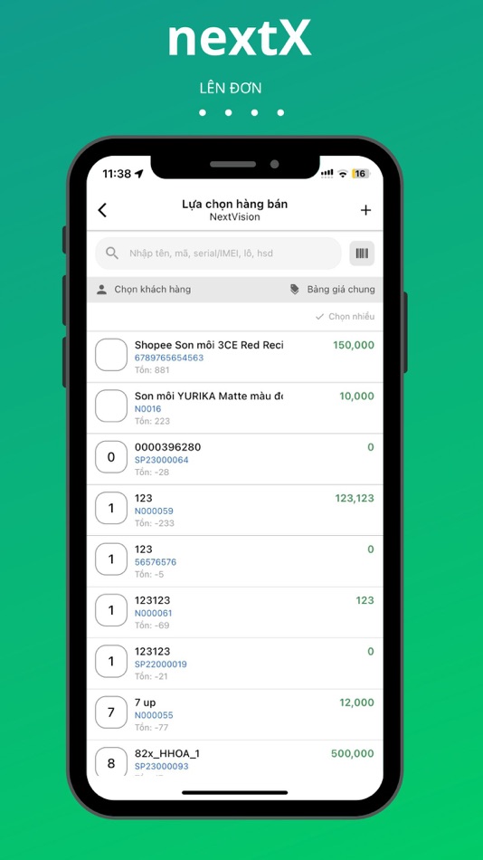 #4. NextX CRM (iOS) 由: NEXTVISION JOINT STOCK COMPANY