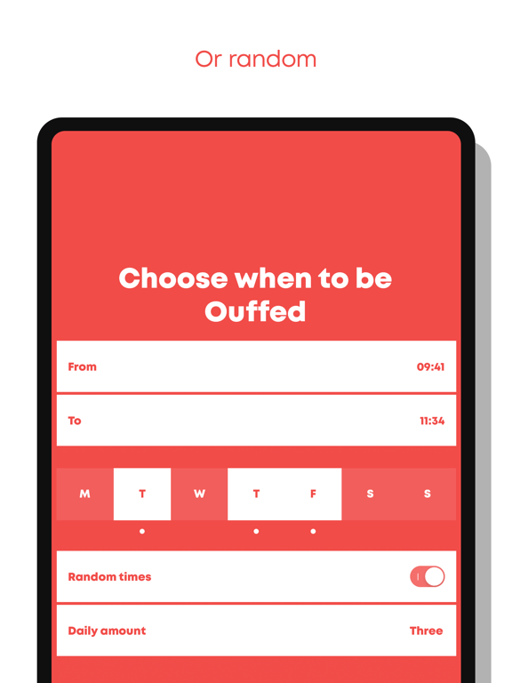 Ouff iPad screenshot 4 - Entertainment app